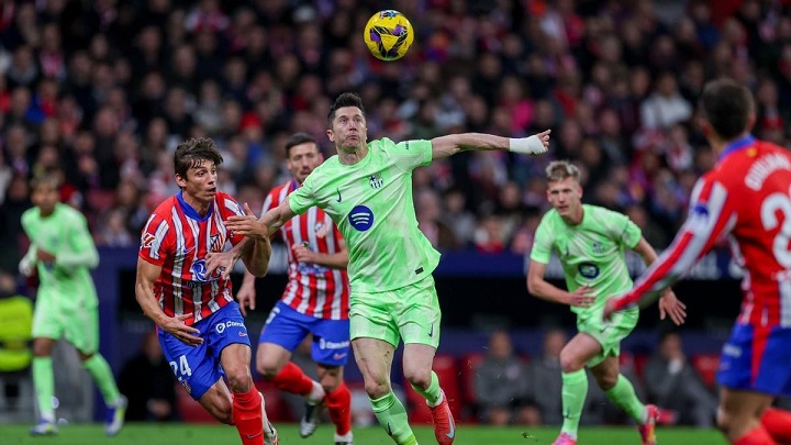 FC Barcelona vände matchen efter att ha hamnat bakom Atlético de Madrid med två mål